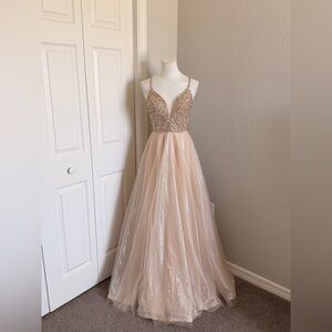 Cinderella gold Dress
